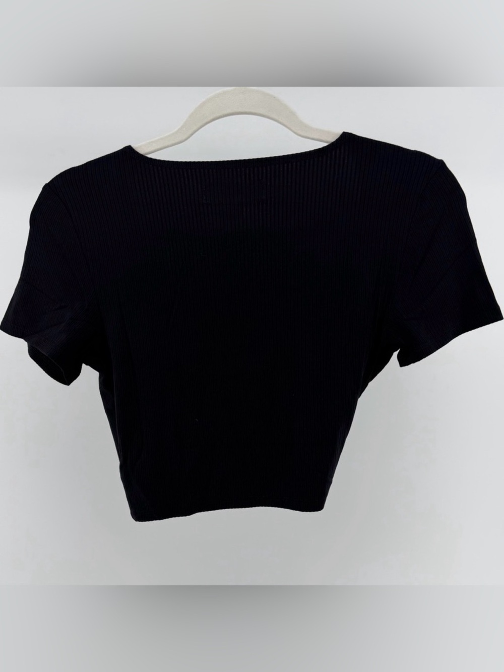 L*SPACE Isla Top - Black Ribbed - Picture 3 of 7
